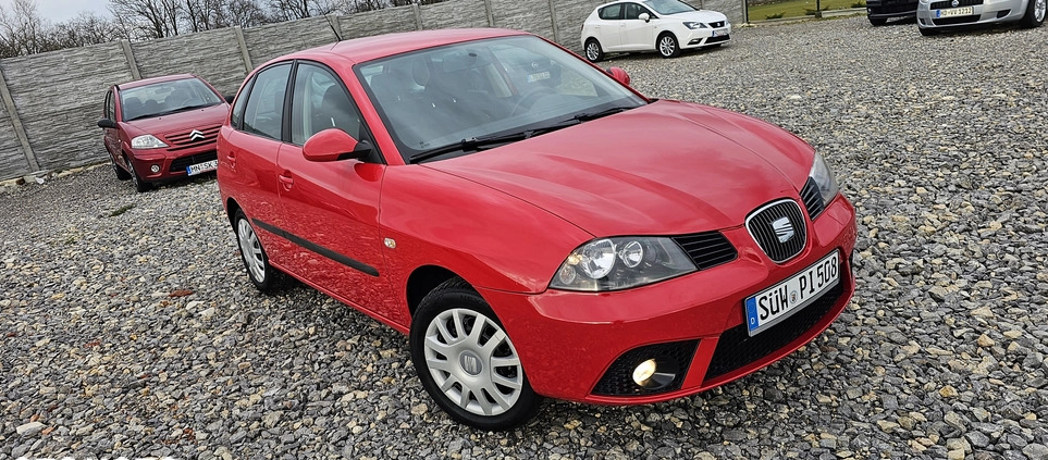 Seat Ibiza cena 14900 przebieg: 187329, rok produkcji 2007 z Byczyna małe 529